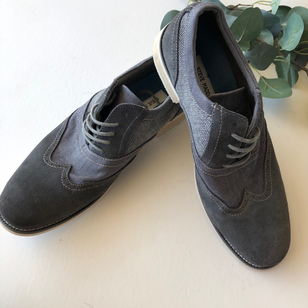 Steve Madden Samsonn Suede Oxfords